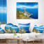 Coussin Capri en Italie - paysage imprimé