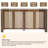 Retro Minimalism 63'' Wide Sideboard With Solid Wood Handle（set Of 2）-945610757