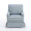 Upholstered Swivel Barrel Chair-1038494597