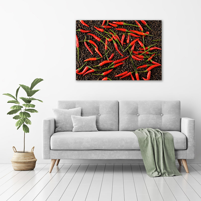 Chilli Peppers - Wrapped Canvas Print