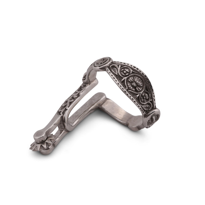 Rond de serviette en métal Spurs