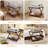 Full Assembled Luggage Rack Set Of 2 - Brown-124644440