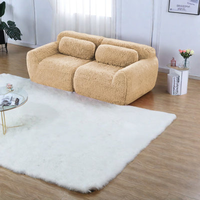 Ergonomic Modular Sofas, Plush Comfort Light Khaki, Perfect For Study