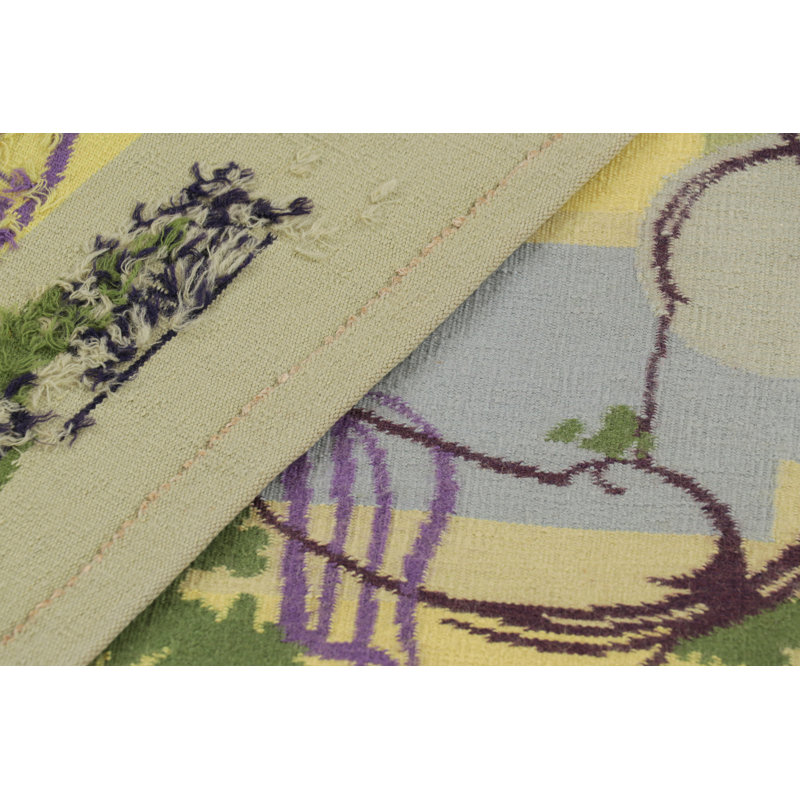 One-of-a-Kind 3’10”x3’10” Area Rug