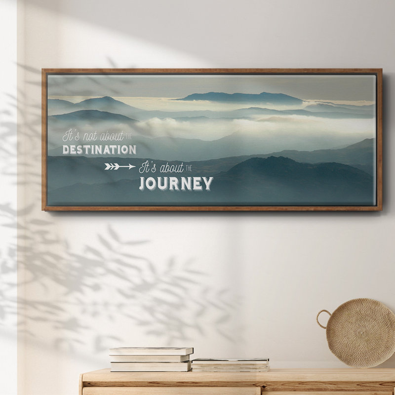 The Journey- Framed Canvas
