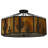 Hillier Glass Semi Flush Mount