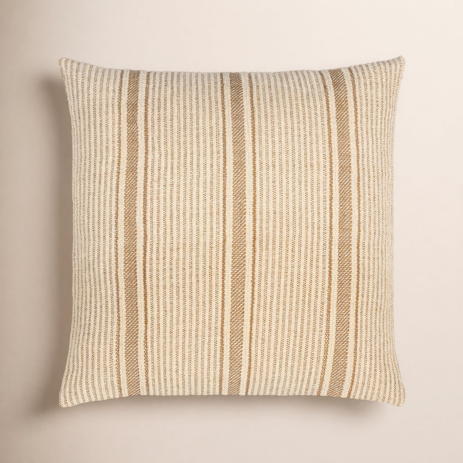 Risco Cotton Throw Pillow, 18" x 18", Down
