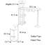 Table de bar simple et chaise simple-400400095-400400089-400400094