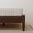 Solid Wood Queen  Bed Frame Platform Bedframe With Rattan Headboard-752349027