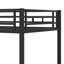 Full-Size Metal Convertible Bunk Bed With Two Built-In Drawers