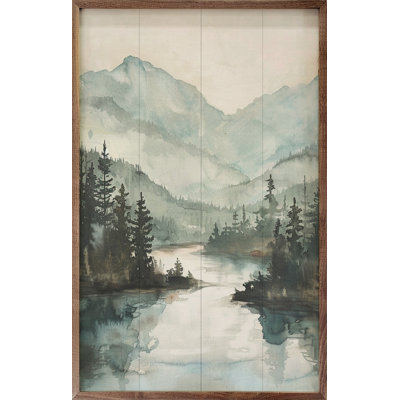 Mountain River View By LSR