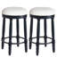 Ensemble de 2 tabourets de bar AGODY (table non incluse)-777216435