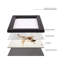 Brown Solid Wood Storage Picture Frame