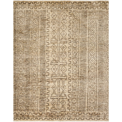 Ralph Lauren Kenya Jute Block Print Rug