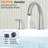 Tub Faucet Set Roman Bathtub Faucet Set With Valve And Diverter Brass Vintage Bath Faucet For Tub Widespread 4 Hole 2 Handle Classic Gooseneck Flow Tub Filler With Sprayer Brushed Nickel