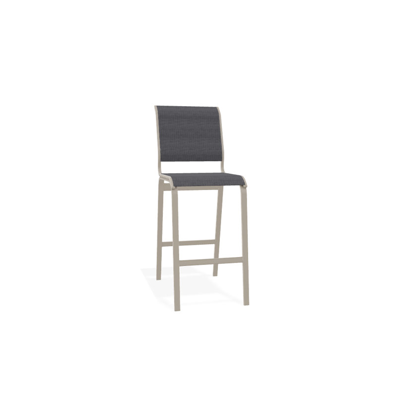 Tabouret de bar 29,5 po Holna, Désert texturé, Étain Augustine