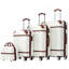 Ensembles de valises Hardshell 4 pièces 20 "+ 24" + 28 "Valise et valise à roulettes