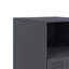34.5cm W Steel Bedside Table-101281125