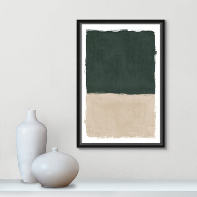Emerald Forest I Print by Natalie Carpentieri
