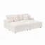 Canapé avec repose-pieds Corduroy-974875879