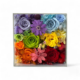 Preserved Rose Arrangement in Box