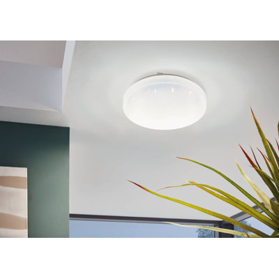 Crenata Steel LED Flush Mount