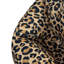 Kingston Leopard Print Woven Classic Bean Bag