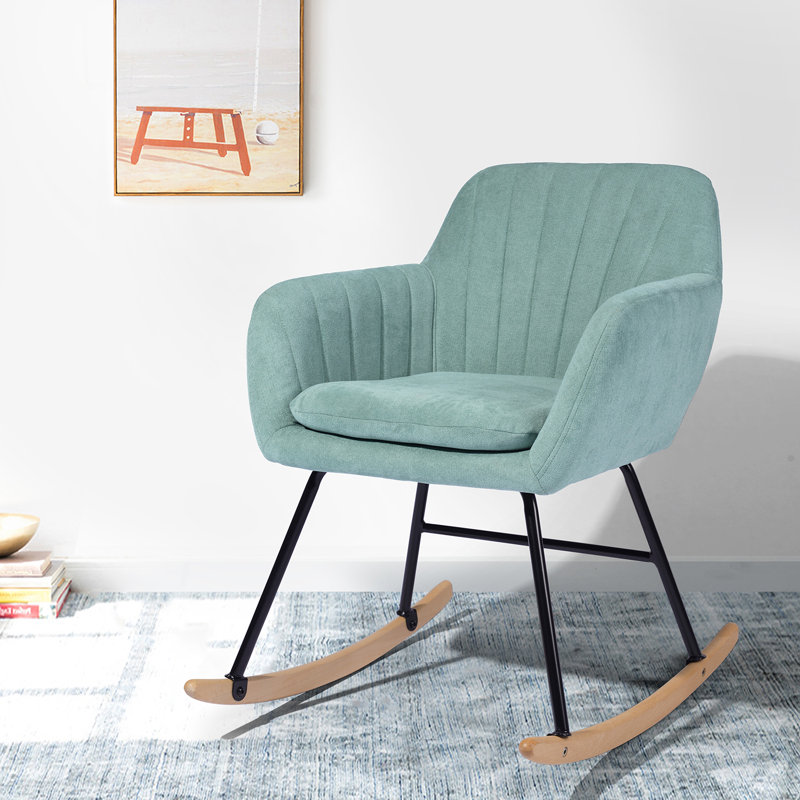 Mullinax Rocking Chair, Light Green