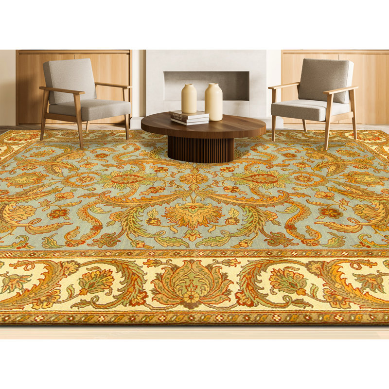 Hand Knotted Wool Oriental Indoor Rug