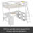 Jetmir Kids Loft Bed with Drawers-2018550734-2018550720