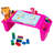 22.25" W Kids Lap Desk, Activity Tray, Drawing, Stackable, Portable, Plastic
