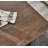 Edward Wood Effect Pedestal Dining Table Set with Luxury Faux Leather Dining Chairs-642349233-642349224