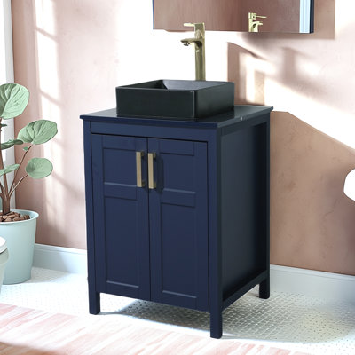 24"Modern  Vessel Sink Vanity
