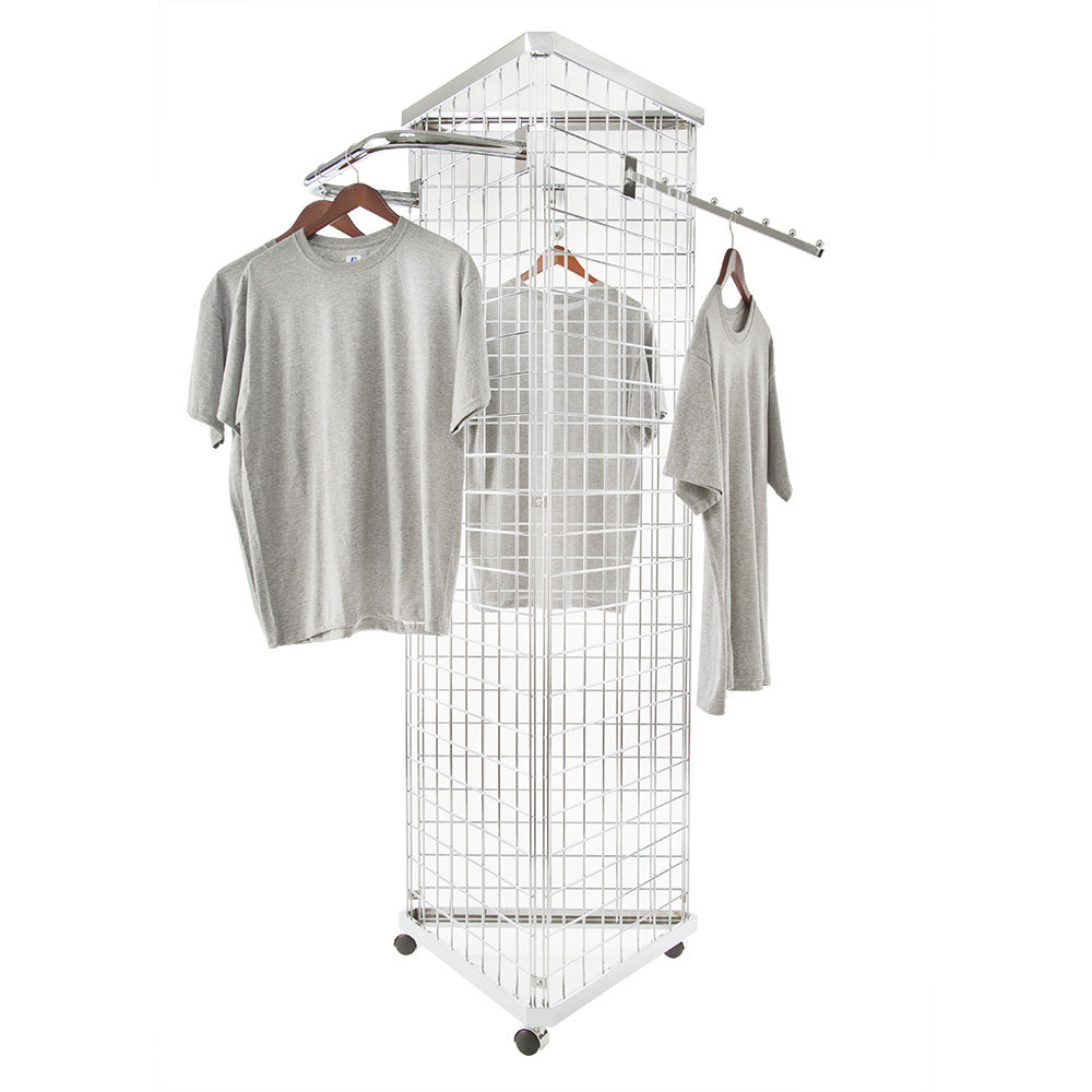 21'' W Metal Merchandiser with Wheels WFX Utility™