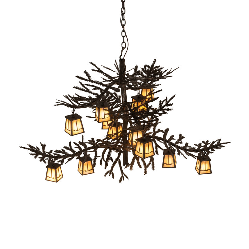 Dulcemaria 12 - Light Dimmable Geometric Chandelier