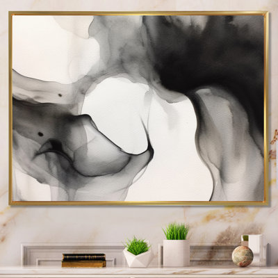 Noir et blanc Pure Serenity II sur toile