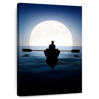 Moonlight paddling Aletra