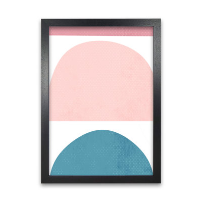 Abstract Blue And Pink Original - Print