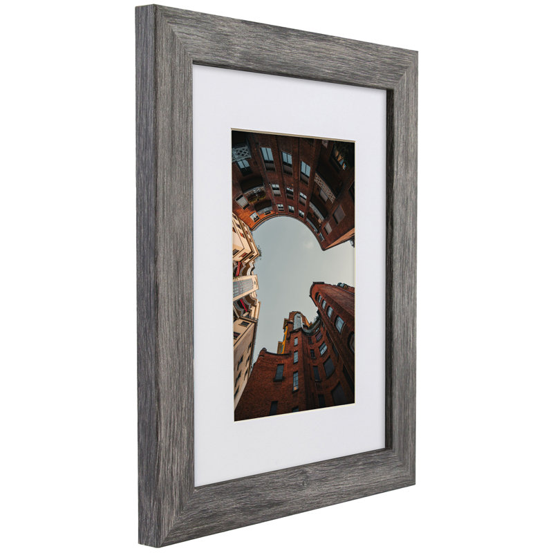 Innarah Gray Matte Picture Frame with Mat, 30" x 36" Matted to 24" x 30"