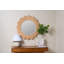 Sonia Scalloped Rattan Mirror