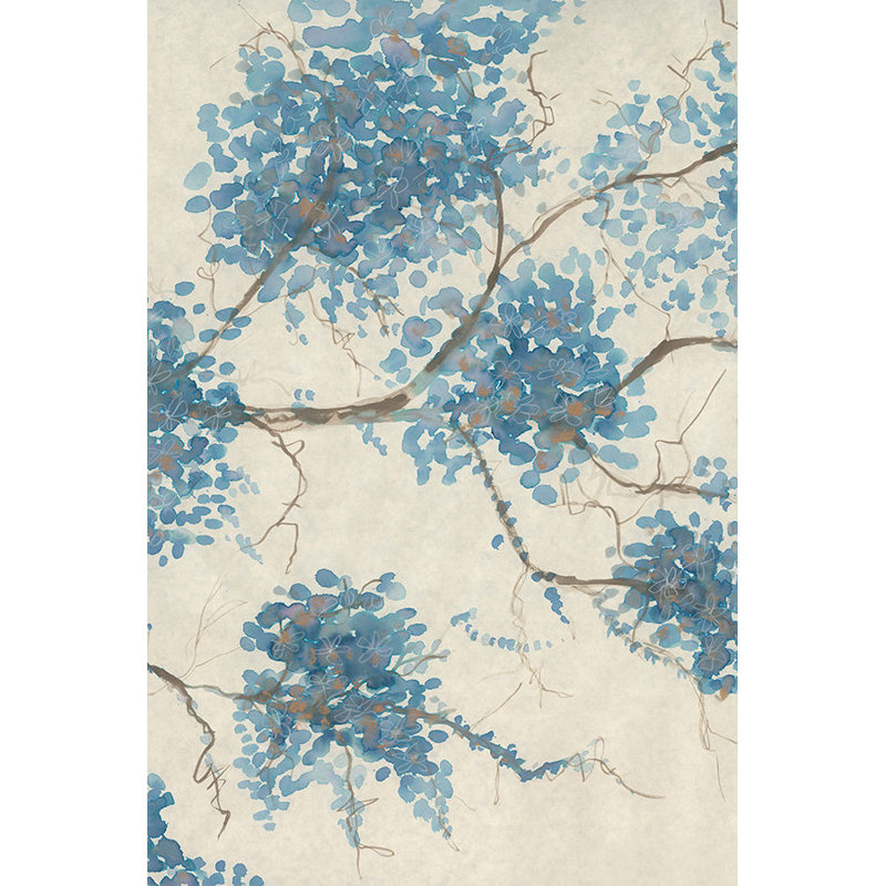 Flourishing Spring VIII Painting by Danielle Davis, Image Brush Gel, 45'' H x 30'' W x 1.5'' D