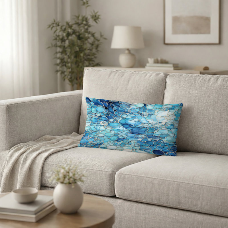 Coussin Tropical, H 12 po x l 20 po