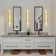 2-Light Dimmable LED Alabaster Wall Sconces (Set of 2)