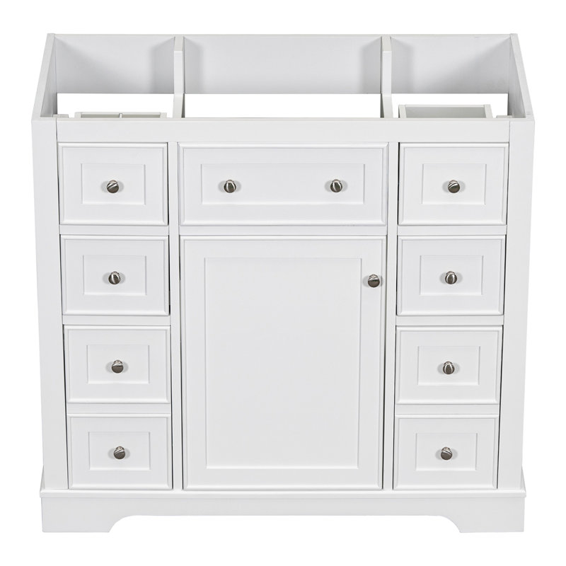 Meuble-lavabo de salle de bain sans base de meuble-lavabo seulement, Blanc