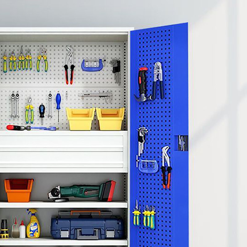 Tool Locker Garage Locker, Blue/Gray