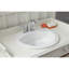 Modesto Ceramic Circular Drop-In Bathroom Sink-1246935998