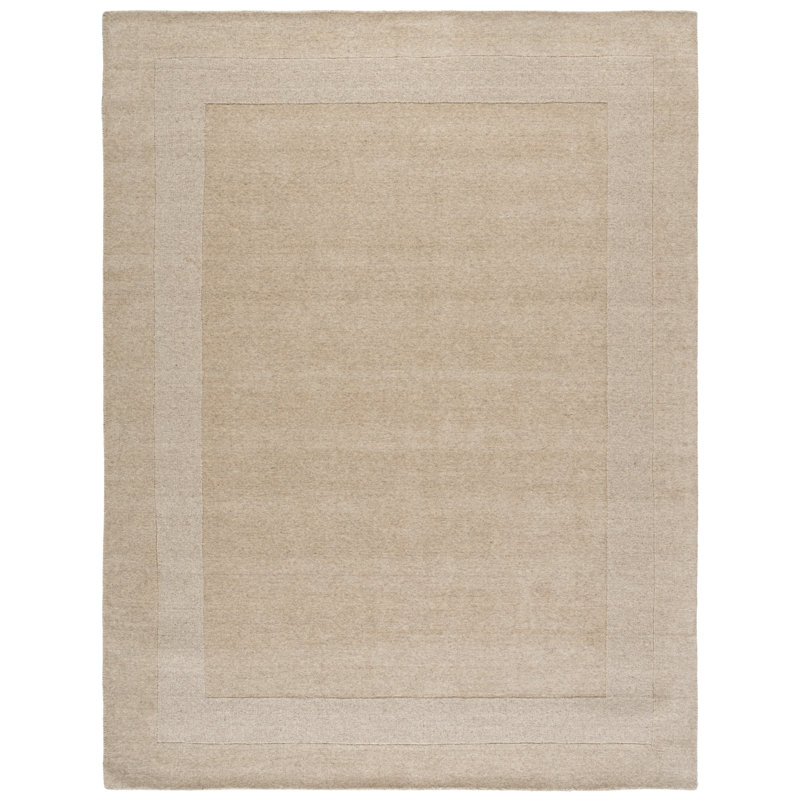 80% laine tissée à la main Metro 808; Tapis 20% coton sans motif, Rectangulaire 8 pi x 10 pi