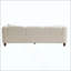 Canapé 3 places en chenille rembourré 3 places, confortable et durable pour la famille et les réceptions-954160693
