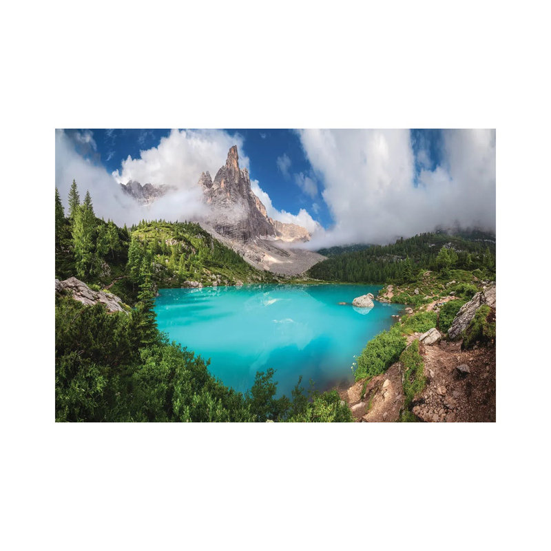 Vénétie - Lago Di Sorapis Panorama, H 12 po x l 18 po x 1,5 po