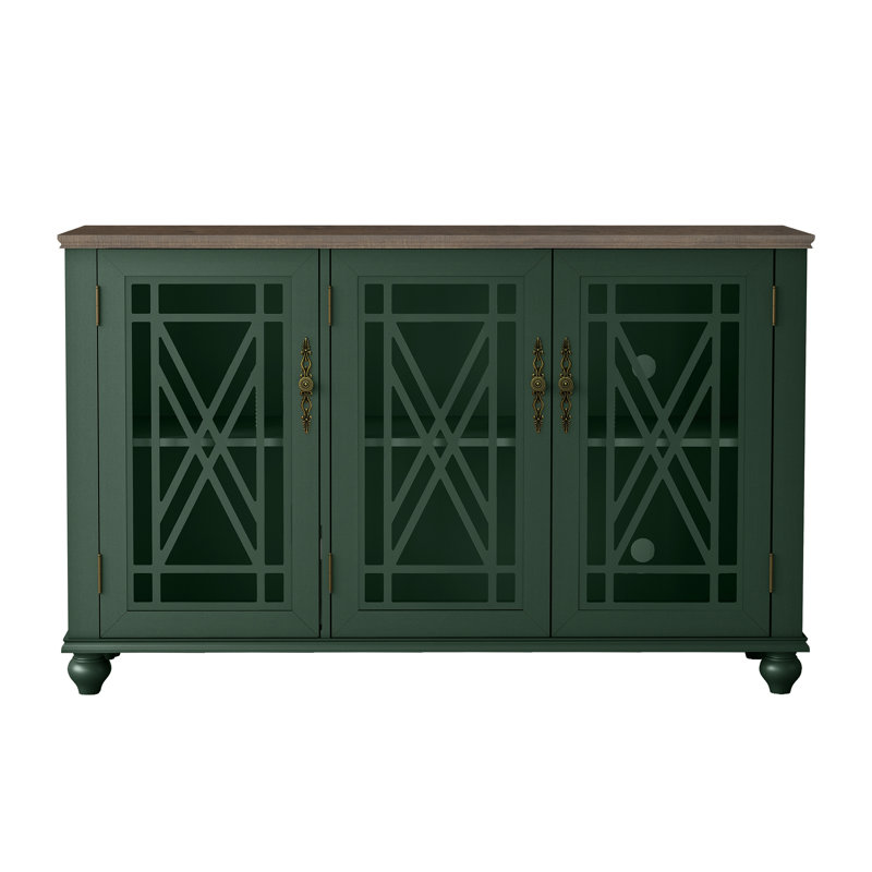 Buffet de rangement Adao, Vert